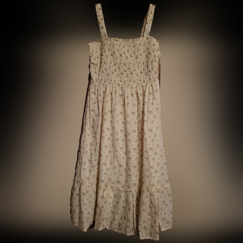 Floral Cream Sundress